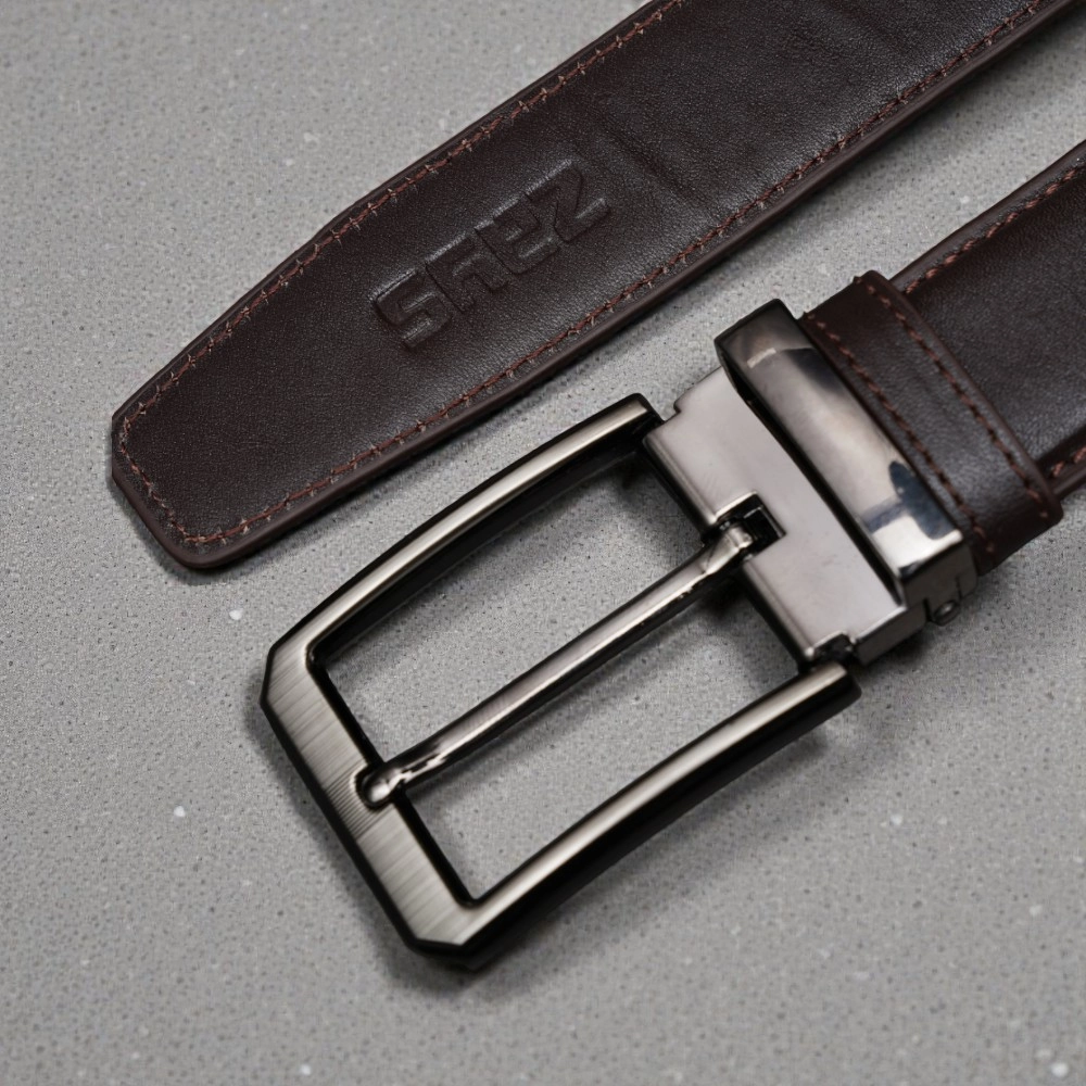 Zays Handcrafted Leather Belt for Men - Full-Grain Cowhide Adjustable Fit Stylish BS103-18