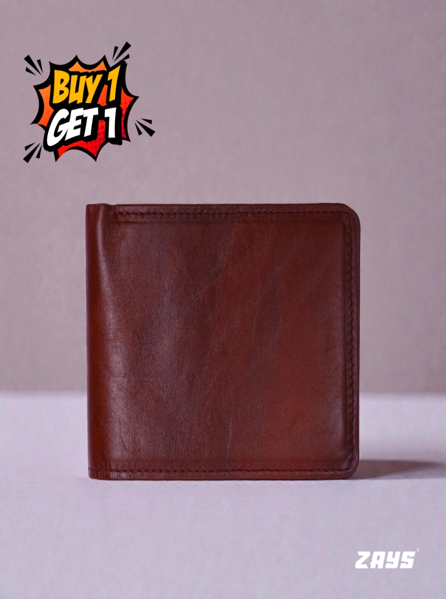 Zays Premium Leather Wallet & Belt Combo Offer 107