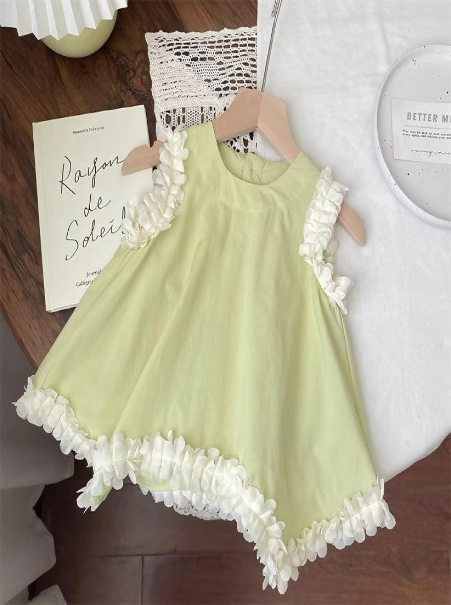 Imported Sleeveless Top & Wide Leg Pant Set - China