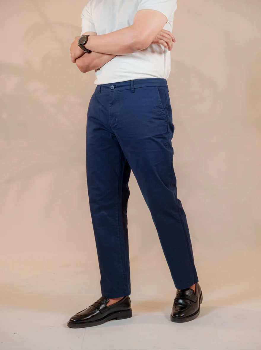 Navy Essential Chinos