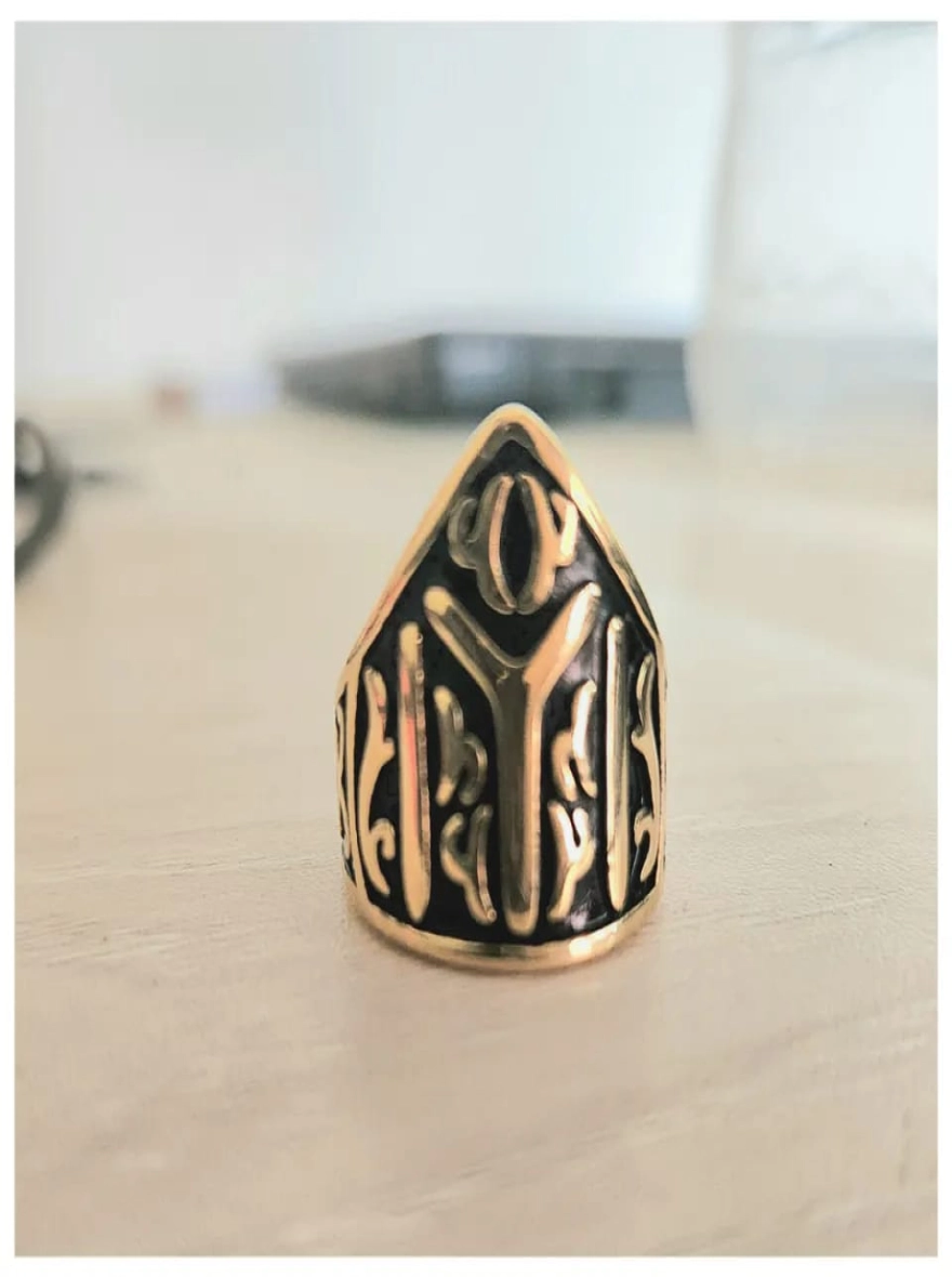 Ottoman Kayi Tribe Crest Signet Ring