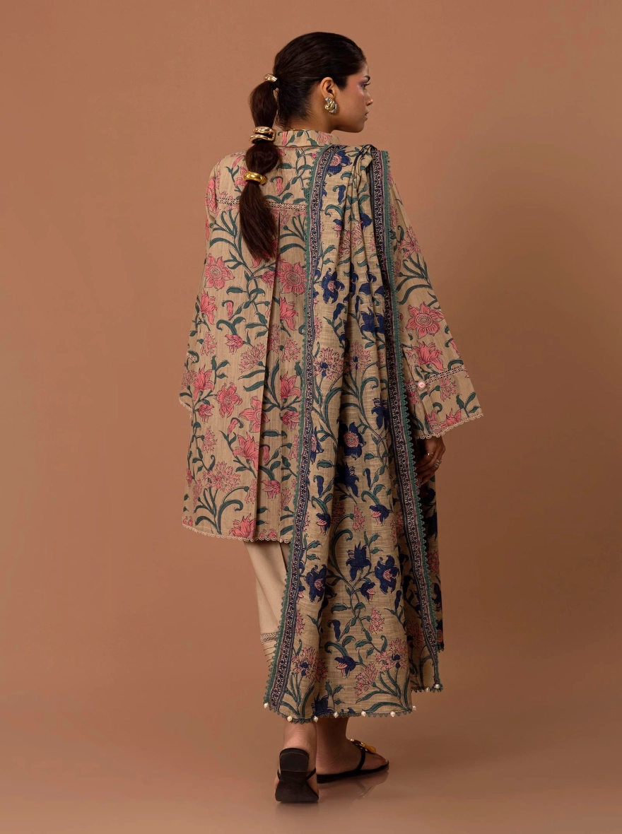 Sana Safinaz Mahay – Rotary Printed Unstitched 2-Piece Suit