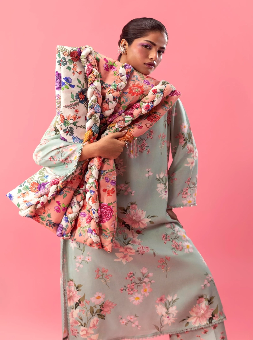 Sana Safinaz Mahay – Digital Printed Linen & Cambric 2-Piece Suit