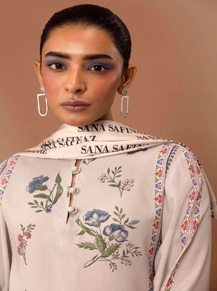 Sana Safinaz Mahay – Digital Printed Linen & Cambric Two-Piece Suit