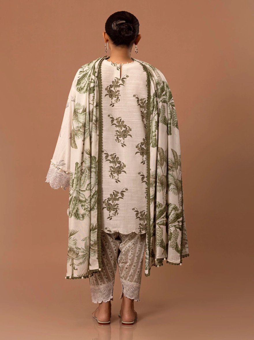 Sana Safinaz Mahay – Luxury 3-Piece Unstitched Digital Printed Linen Suit