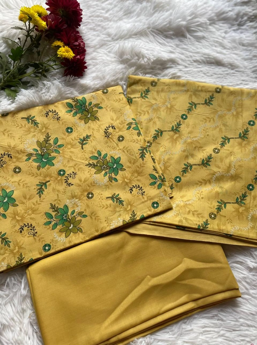 Lakhany Fabron – Digital Printed Unstitched Lawn Three-Piece Suit