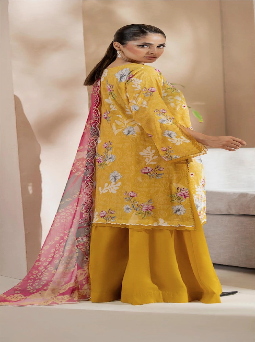 Pakistani Premium Mishaal by Gulljee – 3 Piece Digital Printed Lawn Suit