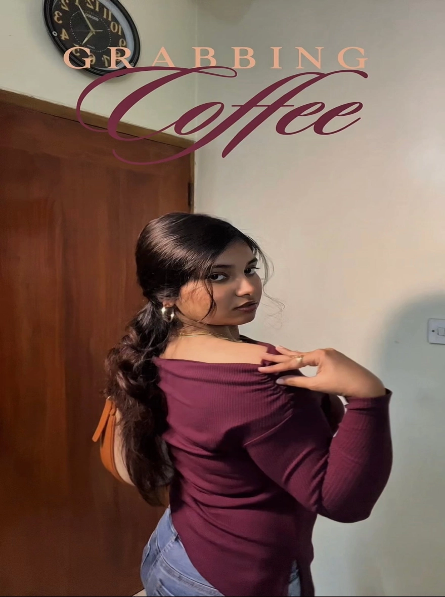 Slash Neck Ribbed Bodycon Top | Plum