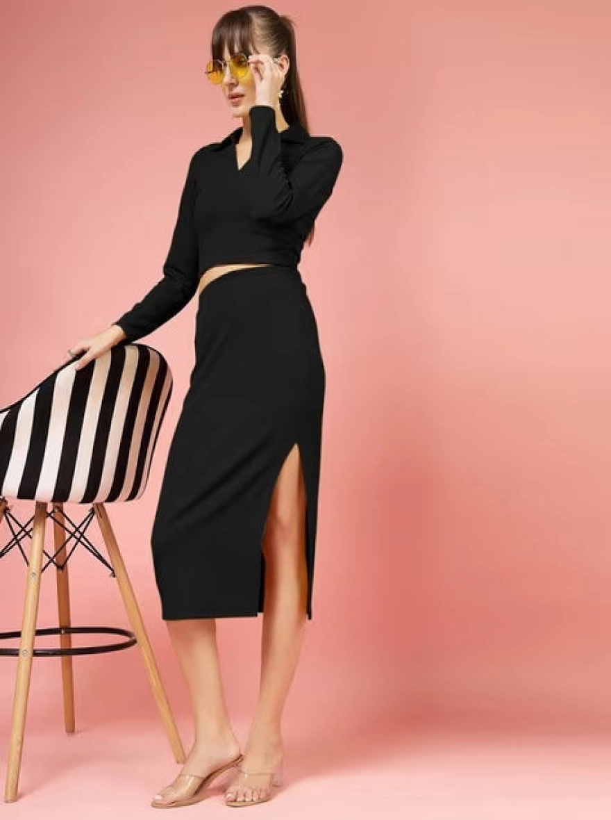 Women's Pencil Skirt | Black