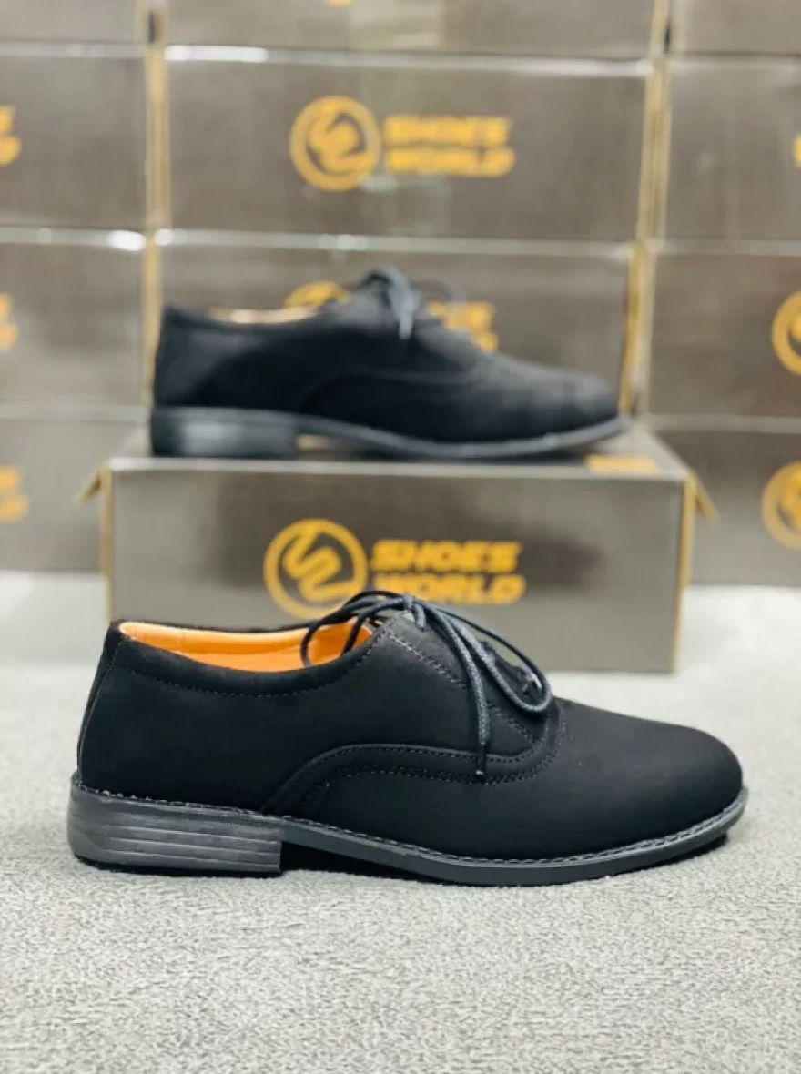Dervy Black-Formal Shoes-Men