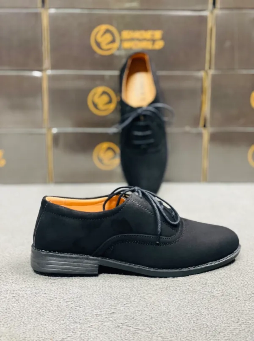 Dervy Black-Formal Shoes-Men