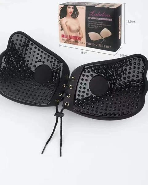 Butterfly Wings Wireless Silicone Push up Bra