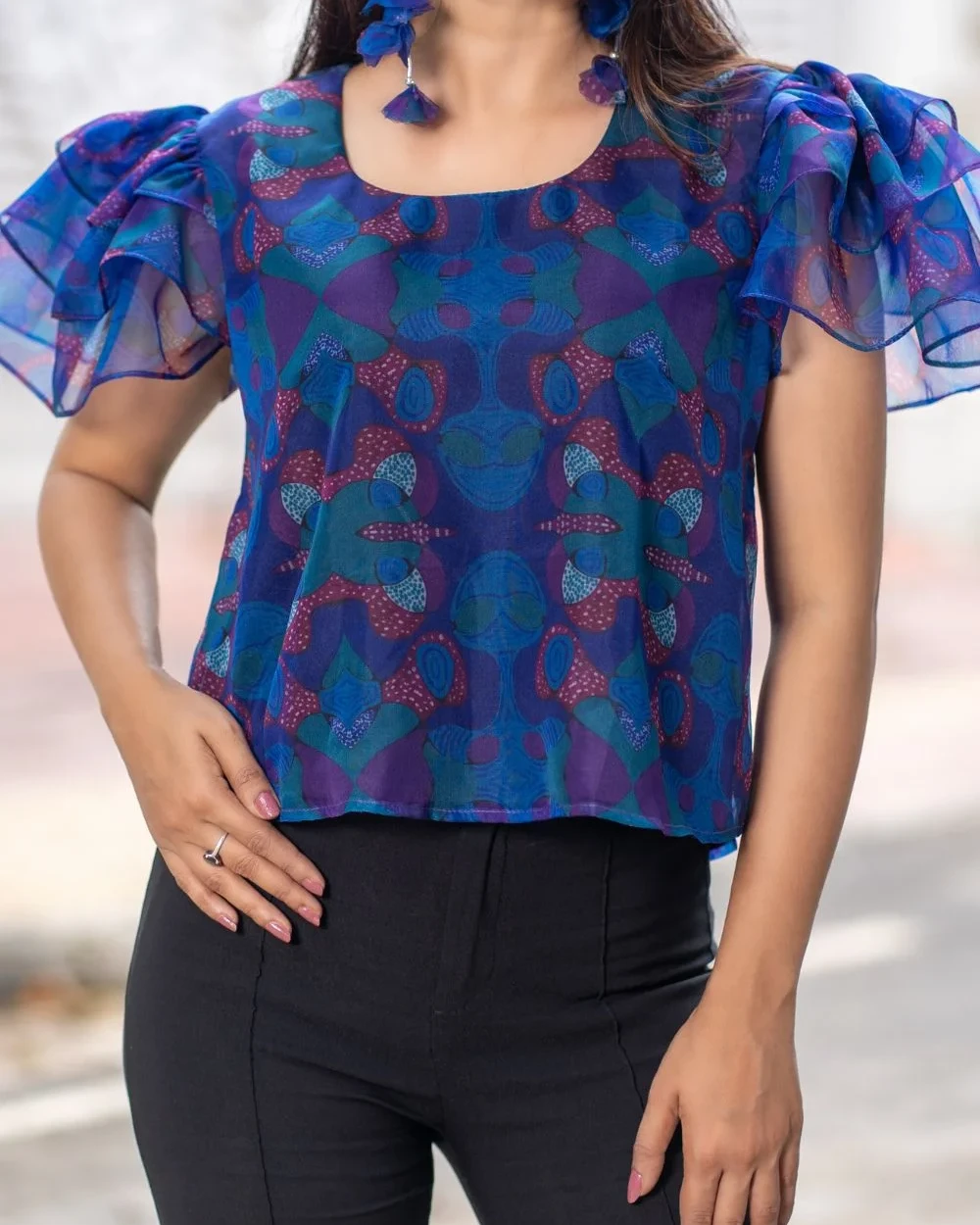 FaBluelous Short Tops