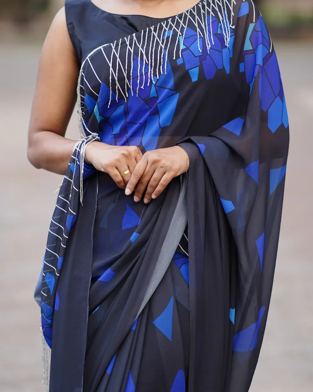 Blue City Saree