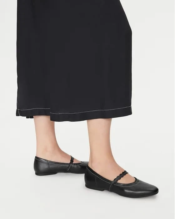 Nova Stitch Mary Jane Ballerinas