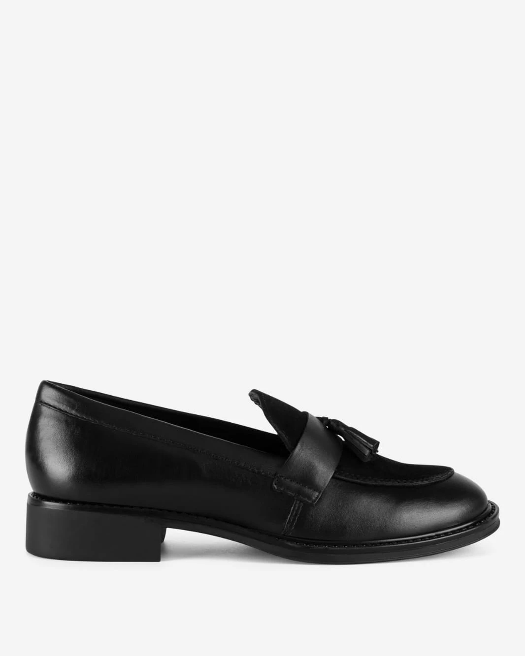 Sovereign Tassel Mixed-Leather Loafers