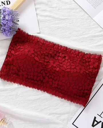 China Lace Strapless Bra