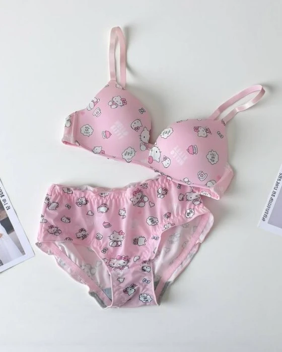 Hello Kitty Bra Panty Set