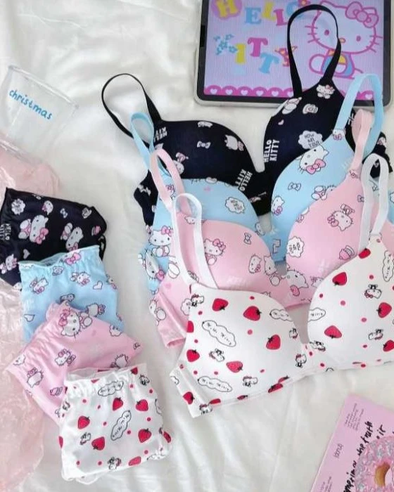 Hello Kitty Bra Panty Set