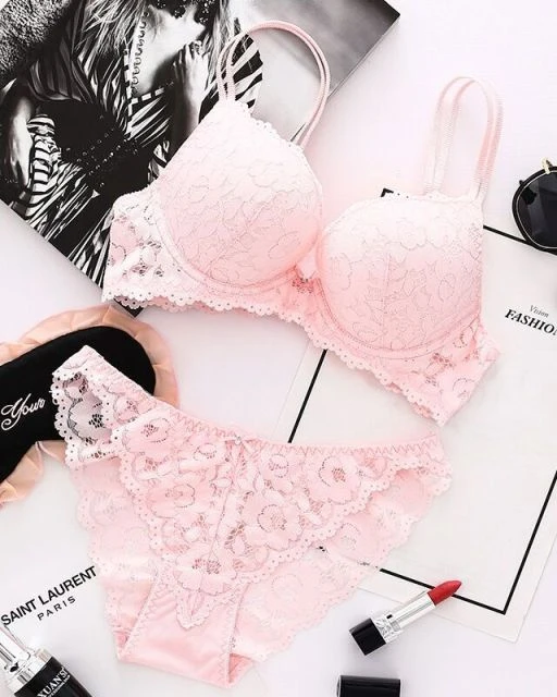Lace Japanese Style Bra Panty Set