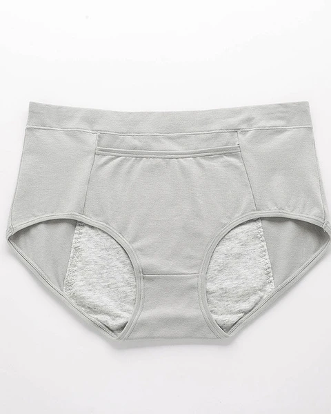 Leak Proof Menstrual Period Underwear with Warming Pocket (Free Size)