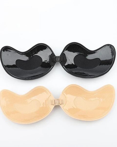 Mango Shaped Thin Push-Up Silicone Strapless Invisible Bra