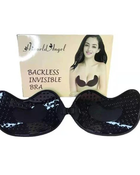 Mango Shaped Thin Push-Up Silicone Strapless Invisible Bra