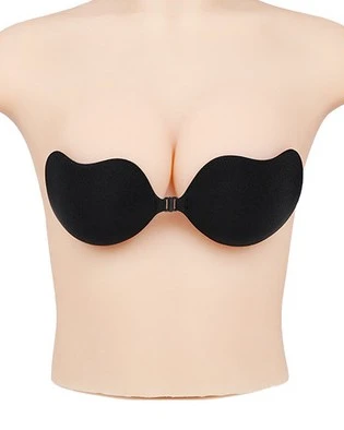 Mango Shaped Thin Push-Up Silicone Strapless Invisible Bra