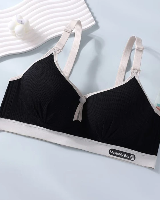 One Button Breastfeeding Bra