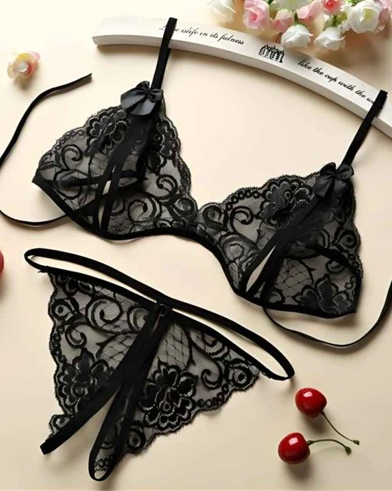 Transparent Bikini Set (Free Size)