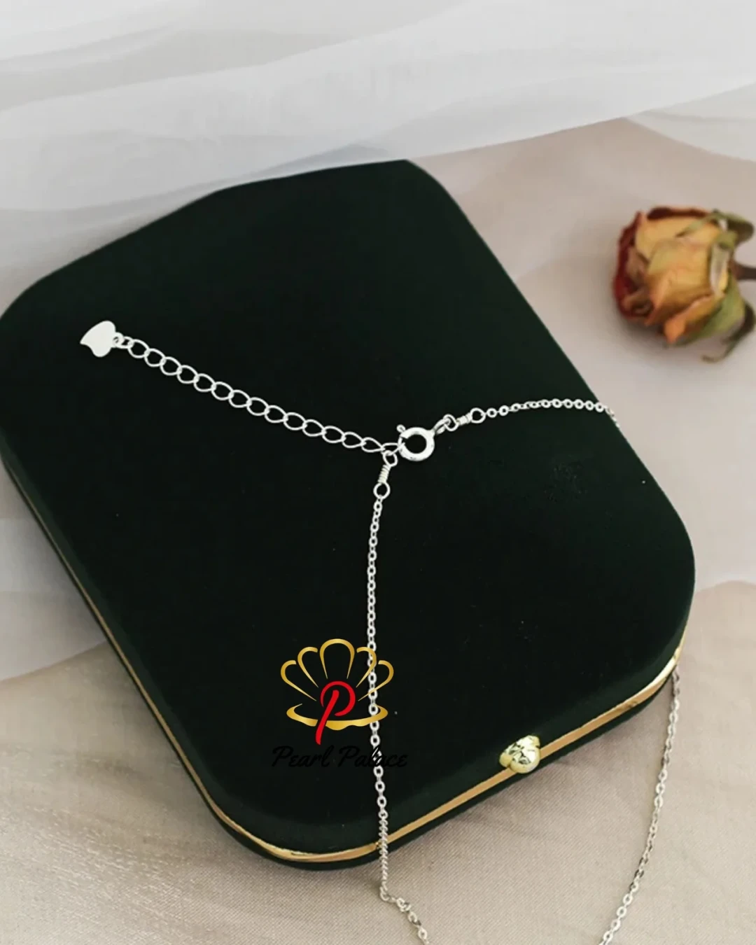 Big Natural Freshwater Pearl Necklace 925 Sterling Silver Round Pendant for Women