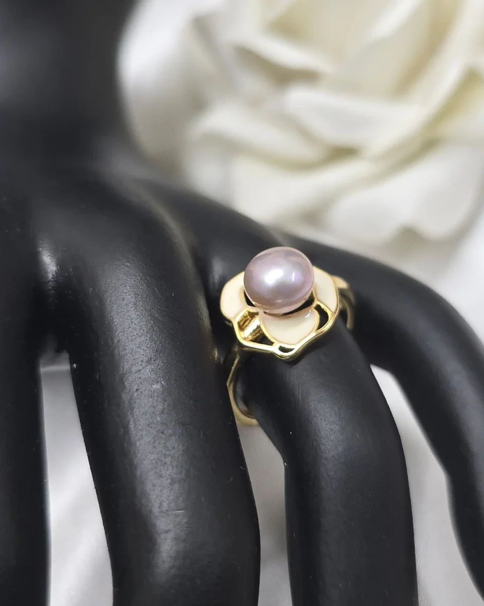 Twilight Breeze Pearl Ring
