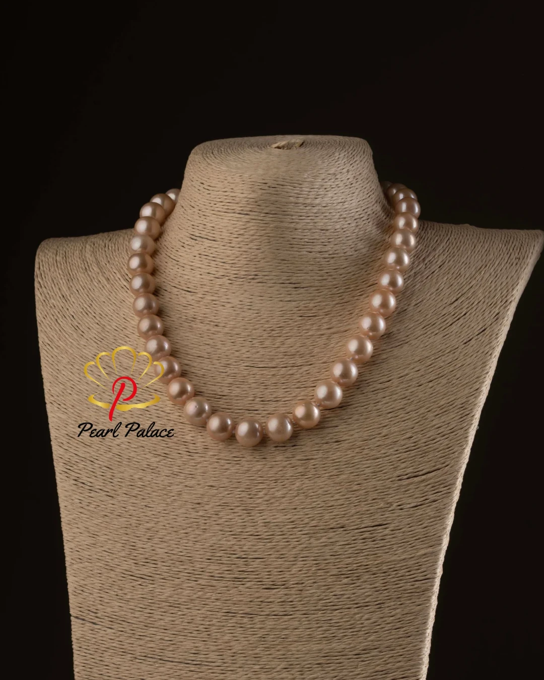 Pink South Sea Pearl Necklace (12-14mm)