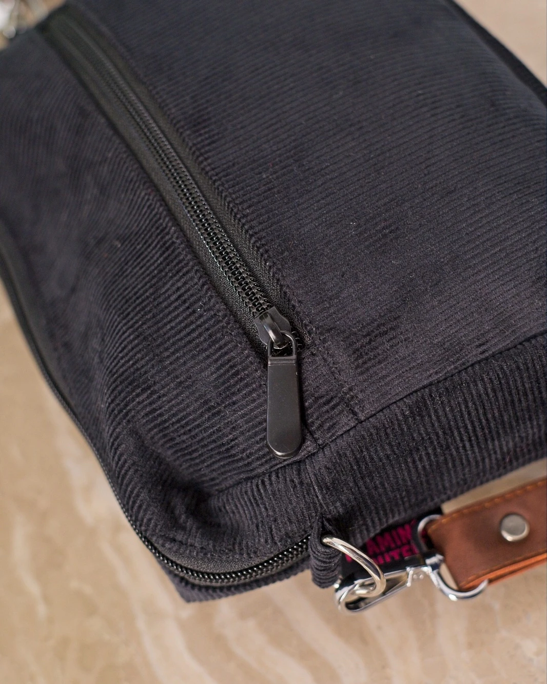 Urban Voyager Corduroy Daily Crossbody Sling Bag