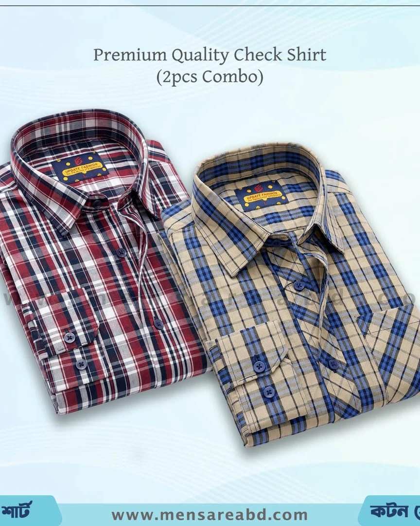 Cotton Check Shirt - 1760