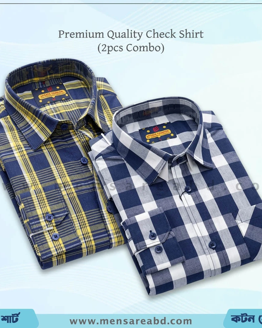 Cotton Check Shirt - 1758