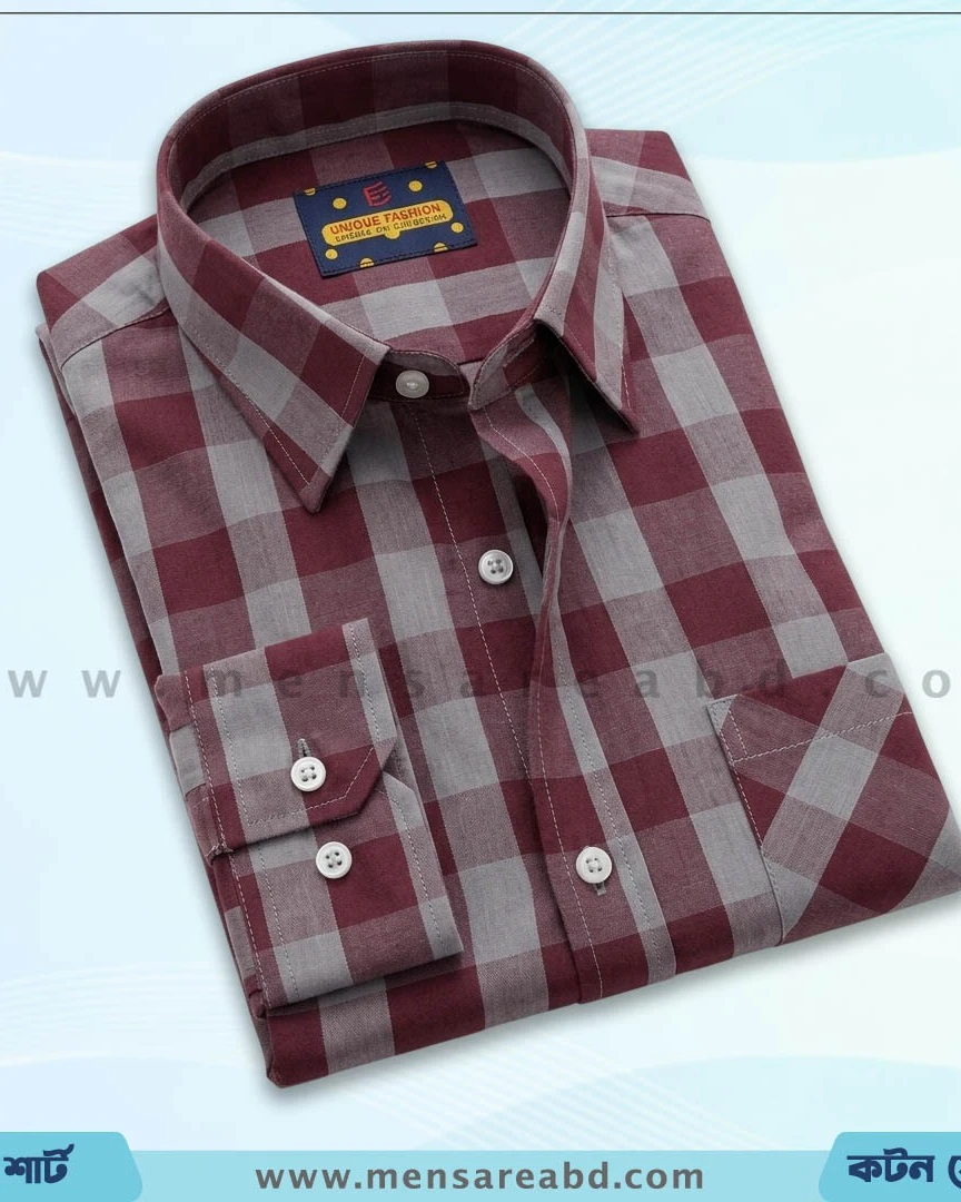 Cotton Check Shirt - 1754