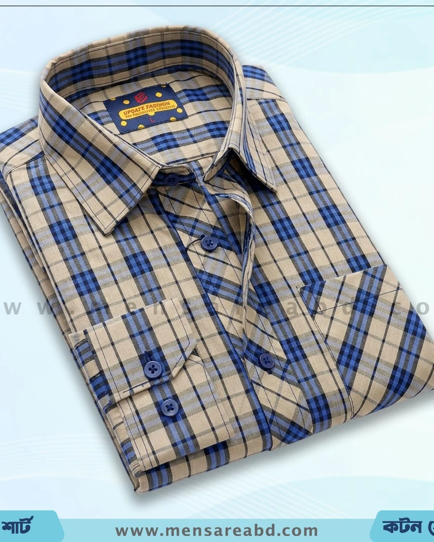 Cotton Check Shirt - 1743