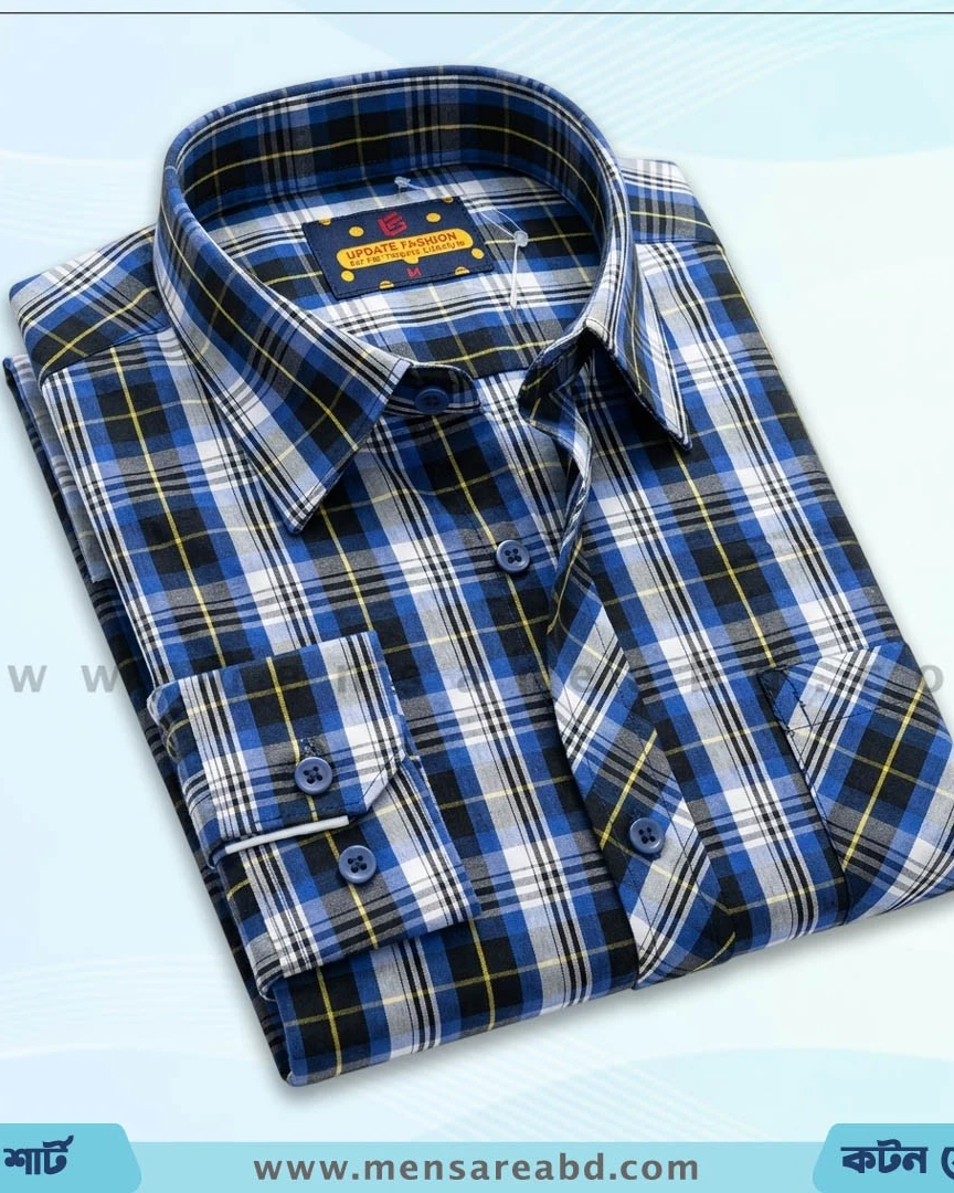 Cotton Check Shirt - 1727