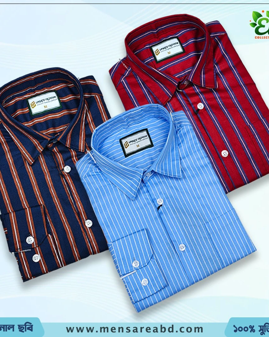 Cotton Striped Shirt - 1643