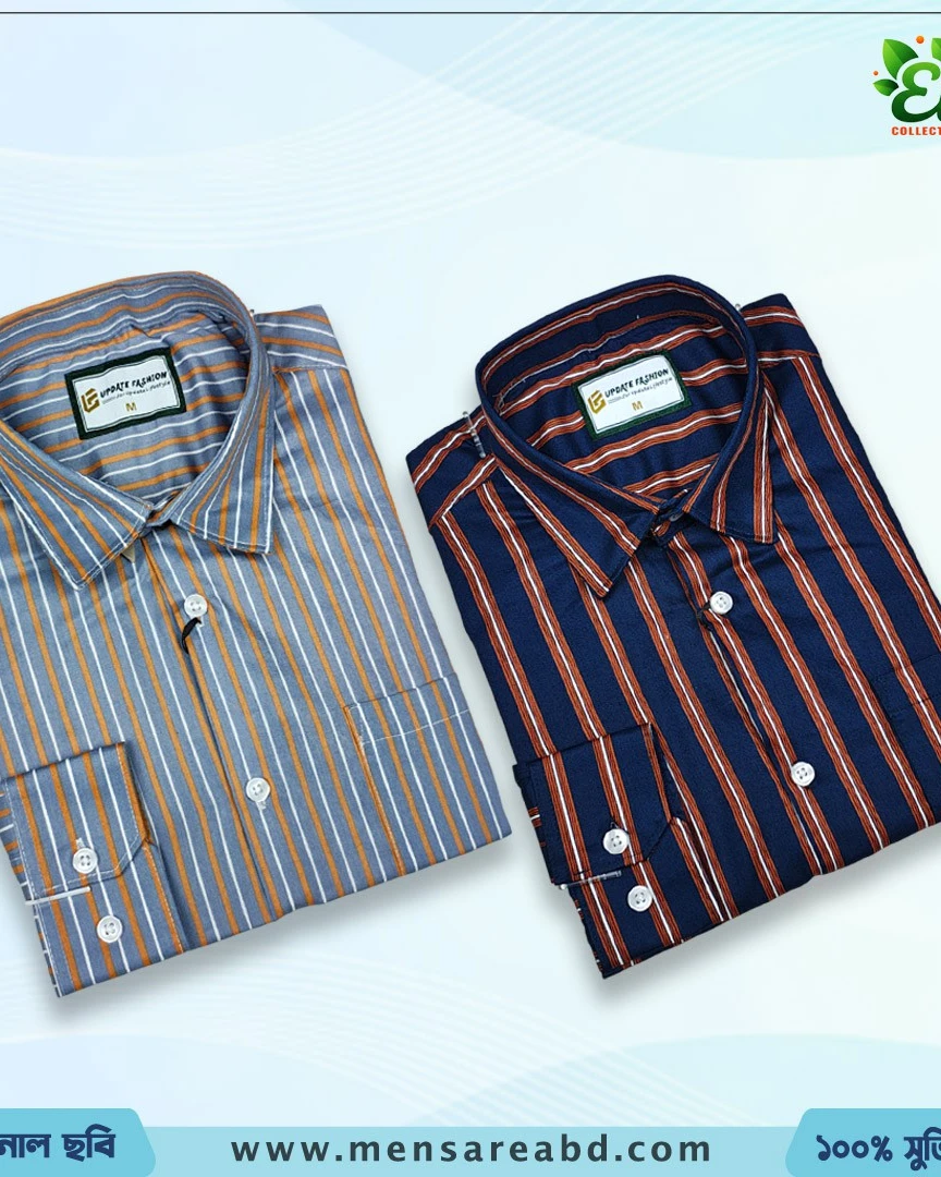 Cotton Striped Shirt - 1635