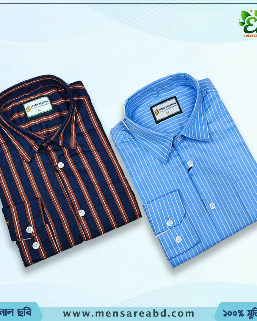 Cotton Striped Shirt - 1633