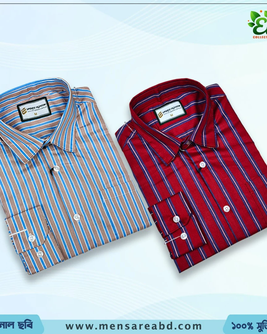 Cotton Striped Shirt - 1629