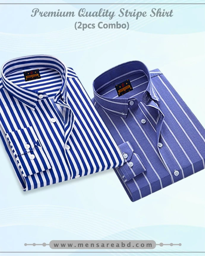 Cotton Stripe Shirt - 1438