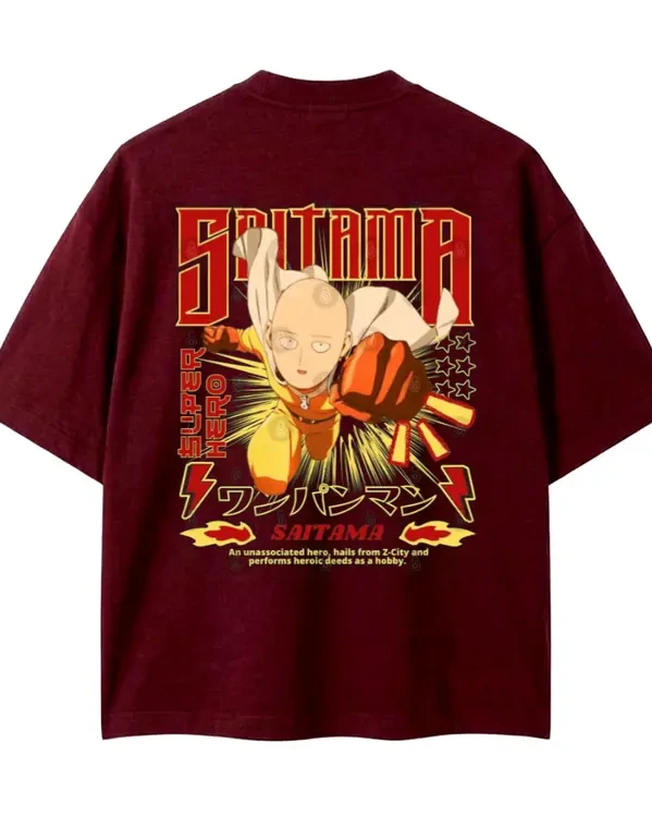 Saitama Drop Shoulder T-Shirt