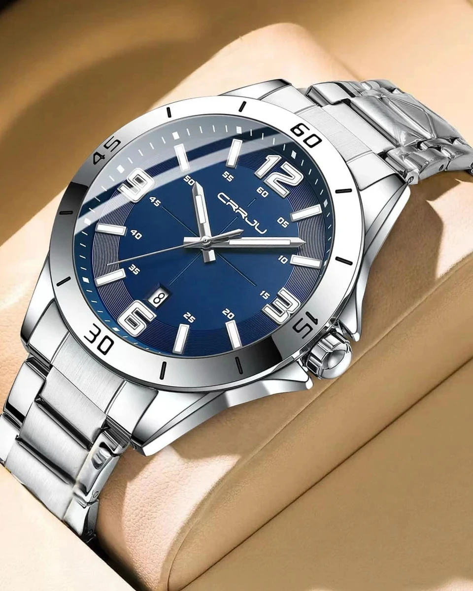 CRRJU Obsidian Steel - Men's Executive Business Watch