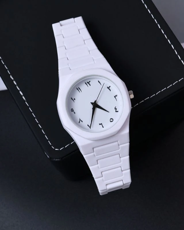 Arabic Zenith Poly-Fiber – Ultra-Light Stealth Black Arabic Numeral Watch