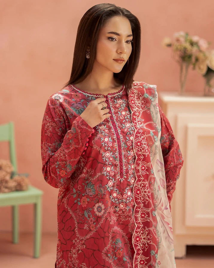 Pakistani Ziva by Gull Jee Unstitched – Ruby Petal Edition
