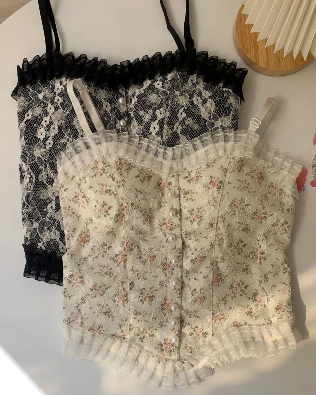 Seraphina Floral Lace Corset Top