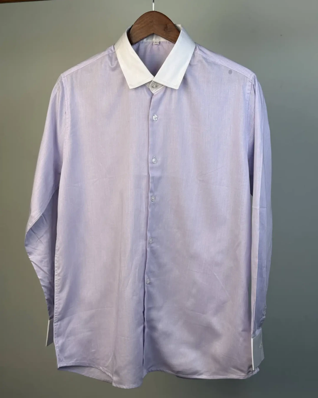 Executive Premium Cotton Blend Shirt - Lavender Purple